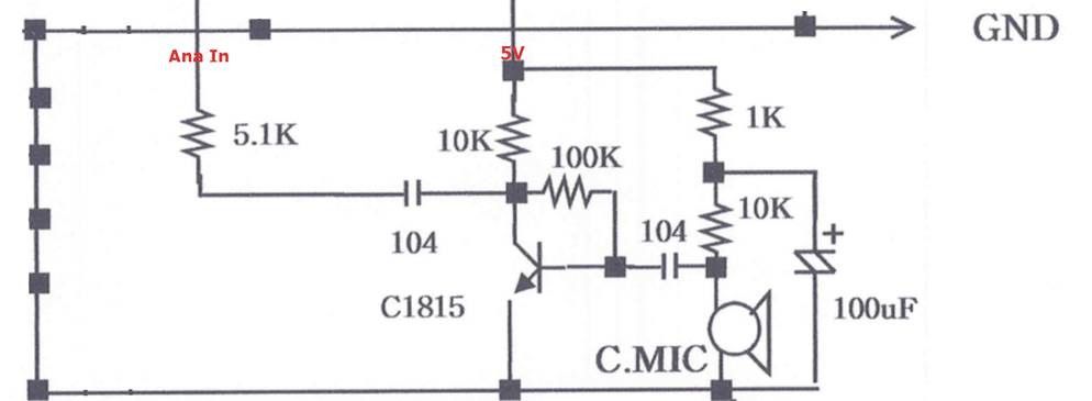 ISD2532COB13 Ana in circuit