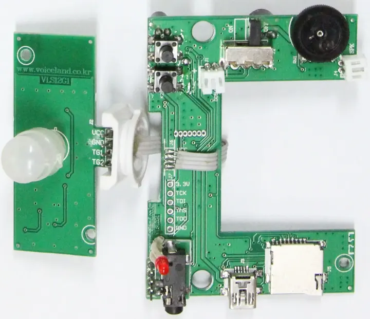 VLPIRSDM1 SD Card PIR sensor Module Front